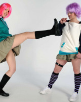 Kasey Olsen and Natalia - Rosario Vampire - 02-0002