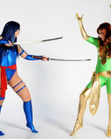 Natalia and Sophie - Telekinetic Blazing Phoenix - 02-0002