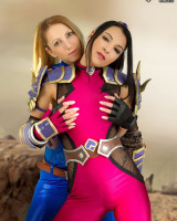Angela and Mea Lee - Cross Game Duel - 14-13