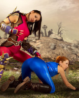 Angela and Mea Lee - Cross Game Duel - 30-29