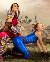Angela and Mea Lee - Cross Game Duel - 31-30
