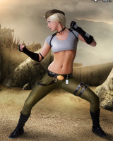 Kyra - Kenpo Practice - 06-0006