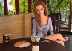 Kari Girl - 02-Christy-CoffeeShopBG