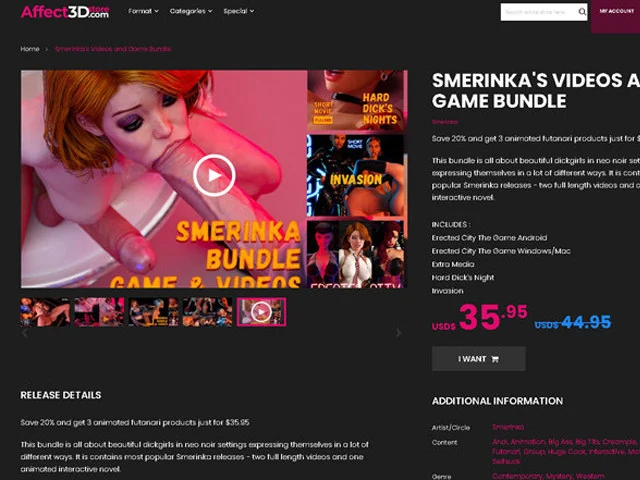 Smerinka's Videos and Game Bundle