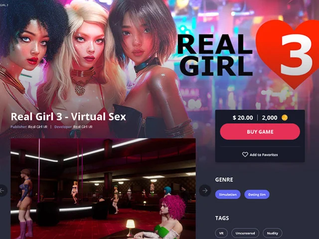 Real Girl 3 - Virtual Sex